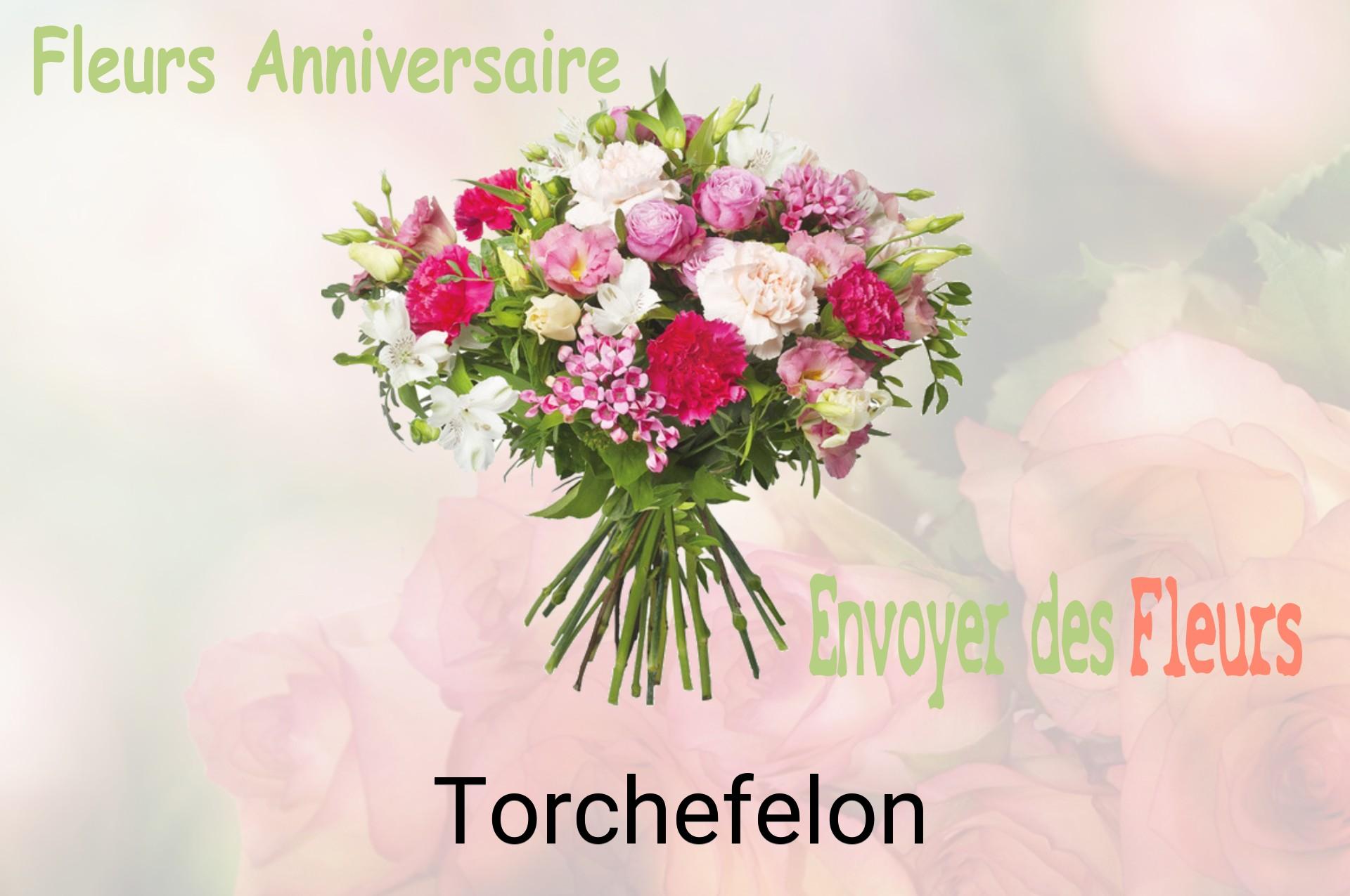 Bouquet de fleurs d’anniversaire livré à Torchefelon