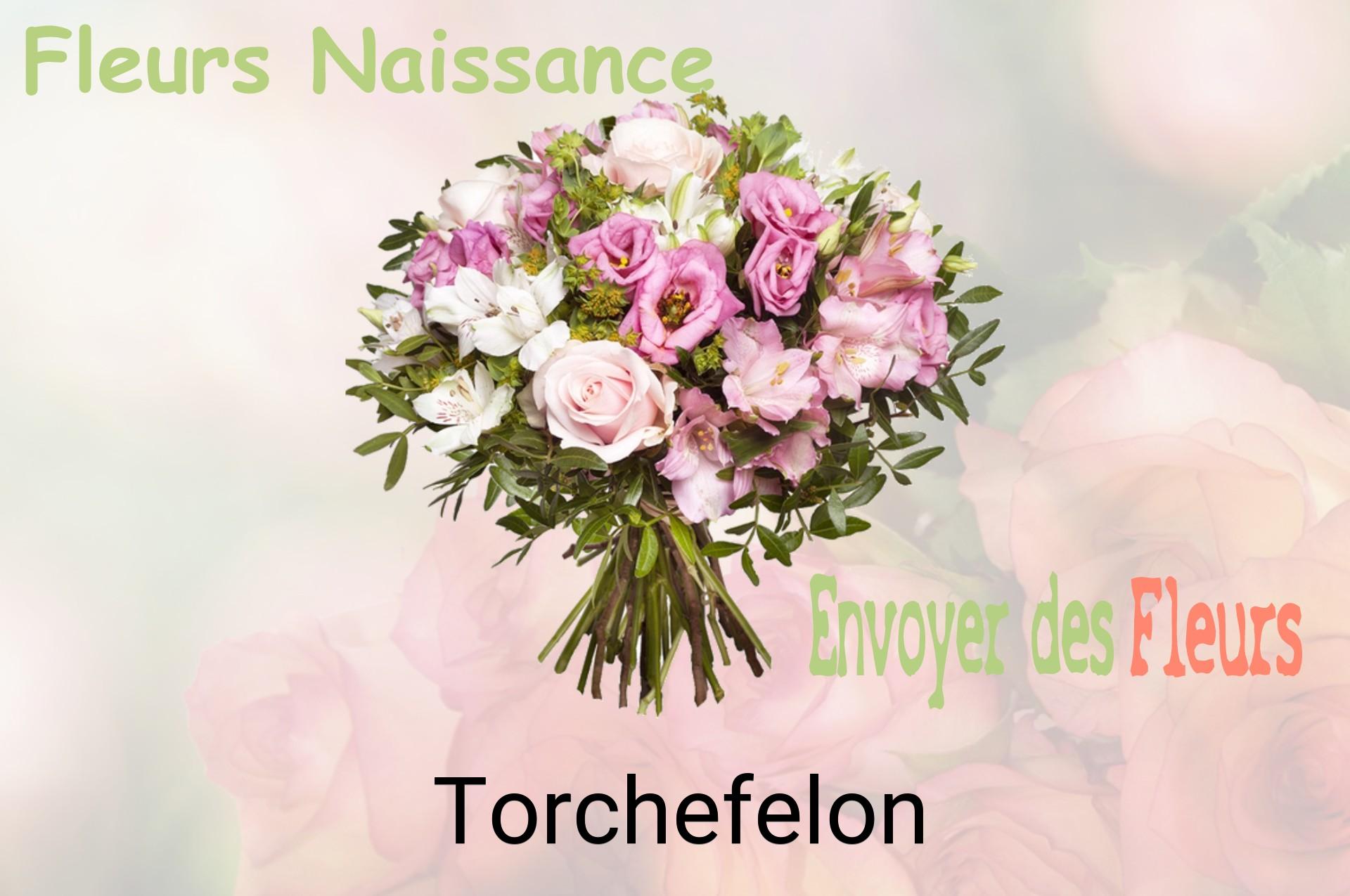 Bouquet de fleurs de naissance livré à Torchefelon